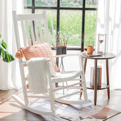 Outdoor Rocking Chair - Solid Wood American Style