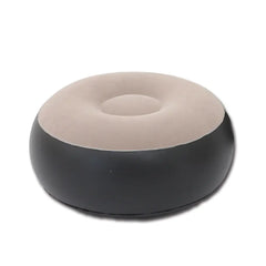 Thick Folding Inflatable Lazy Sofa with Footrest