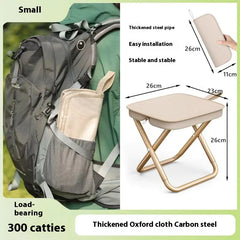 Portable Outdoor Folding Pocket Stool – Compact & Lightweight Seat