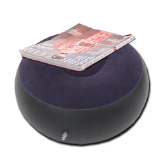 Thick Folding Inflatable Lazy Sofa with Footrest